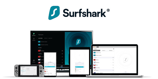 SurfShark VPN Main